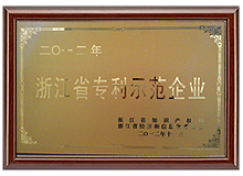 Zhejiang Intellectual Property <br>Demonstration Enterprise